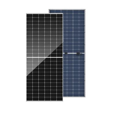 China Jinko Double 550 Watt Solar Cells Half Bifacial Solar Panels 550W Monocrystalline Glass Cut Solar Panel 182mmx182mm for sale