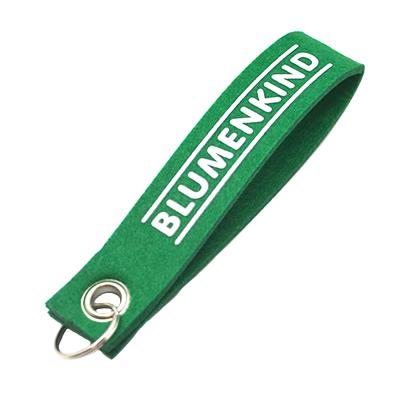 China Funny Embossed Promotion Gift Wrist Strap Custom Key Lanyards For Bracelet Key Chains for sale