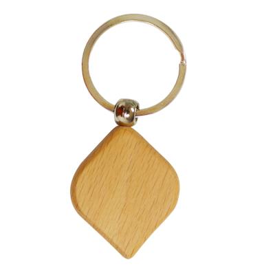 China Promotion Gift Souvenir Blank Key Chain Wooden Key Chains Custom Wooden Key Chains With Name for sale