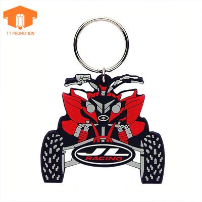 China Car PVC Key Chain Washable PVC Soft Key Chain For Car PVC Soft Key Chain for sale