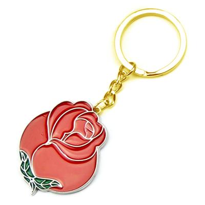 China Promotion Gift Custom Metal Enamel Self Defense Expensive Key Chain Cute for sale