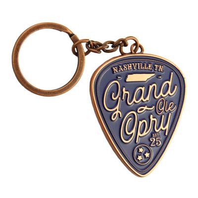 China Anniversary Custom Metal Key Chain Key Ring Printed Logo Personalized Fabric Aluminum Key Chain for sale