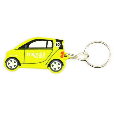 China Promotion Gift 12 Years Factory Wholesale Cute Custom Rubber Car Keychain Anime PVC Key Chain With Own Logo Design for sale