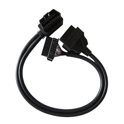 China Varón del divisor del cable de 12W-24W OBD2 Y a doblarse hembra para Benz Vehicle Diagnosis en venta