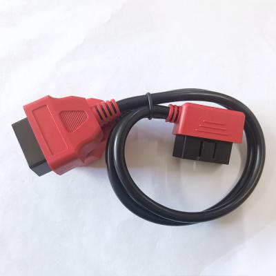 China Pin Male To 2 Pin Female der rotes Verbindungsstück-selbstbewegendes elektrischen Kabel-16 PVC-Material zu verkaufen