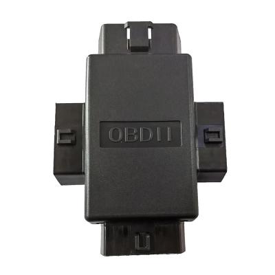 China ABS het Mannetje van pvc OBD2 aan Vrouwelijke Adapter Duurzame Volledige 16 Pin For Car Te koop