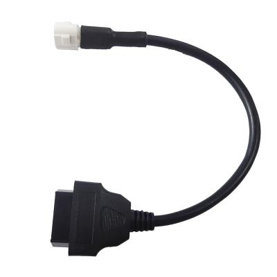 China Cables de control de la motocicleta de la extensión OBD2 con el Pin del conector hembra 3 en venta