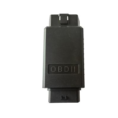 중국 OBD2 구내 절곡 핀 금은 남자 절곡 핀 니켈 도금된 여성 OBD2 연결기 흑색 컬러 주택을 도금처리했습니다 판매용