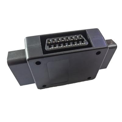 China Multiport 3 in 1 Adapter-Ergänzungs-Schwarz-Farbe-16 Pin des Stecker-OBD2 zu verkaufen