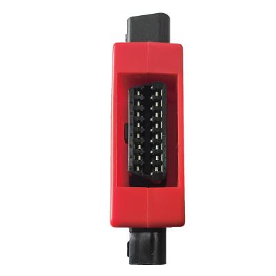 Chine Adaptateur diagnostique de voiture rouge femelle, adaptateur des véhicules à moteur de connecteur d'OBD à vendre