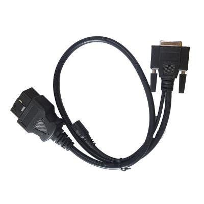 China PA66 ABS de kenmerkende kabel van pvc OBD2, Mannetje aan Db15-Uitbreidingskabel Te koop