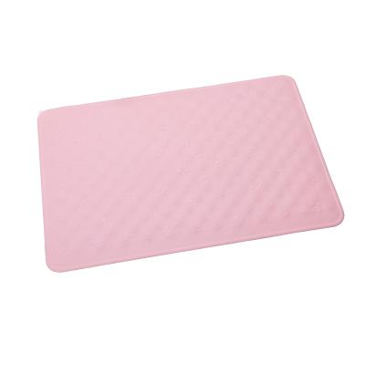 China Durable Quick Dry Eco-Friendly Waterproof Safe Mat Bathroom Rubber Floor Mat Rubber Bath Mat for sale