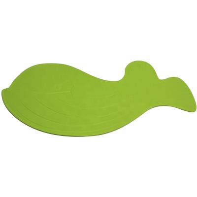 China Non Slip Sustainable Silicone Bath Mat With Suction Cups for sale