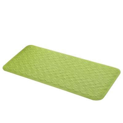 China Sustainable Anti Slip, Anti Bacterial Massage Machine Washable Silicone Bath Mat Bath Tub Mat Shower Mat With Strong Suction Cups for sale