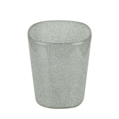 China Viable Bathroom Accessories Trash Basket Resin Waste Bin Desktop Trash Can for sale