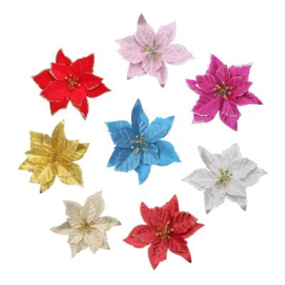 China Eco-friendly Christmas Artificial Flower Christmas Tree Hangings Wedding Decoration Garlands Accessory for sale