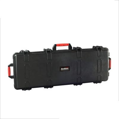 China Factory Price Dustproof Carry For Gun Guitar Handle Gun Case Long Hard Plastic Foam for sale