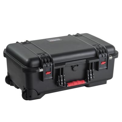 China Premium Tactical Waterproof Rifle Case ABS Shockproof Hard Plastic Tool Box IP67 Long Waterproof Case with EVA Foam for sale