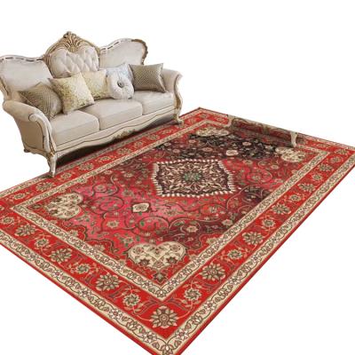 China Washable Comfortable And Durable 3d Print Imitated Living Room Color Kitchen Silk Rug for sale