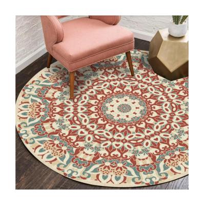 China Round Economic Custom Design Round Chinese Home Area Rugs Rugs For Living Room Bedroom zu verkaufen