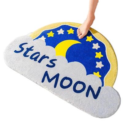 China Cartoon top quality bathroom door mats anti slip super dustproof absorbent floor mats kitchen rugs en venta