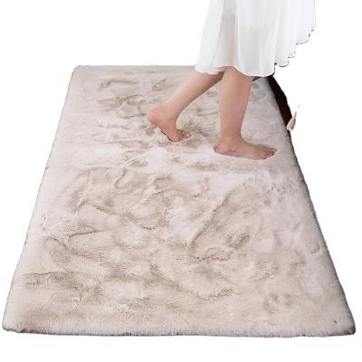 China Washable Popular Furry Carpet For Teens Room Special Sale Modern Custom Rug Floor Rugs Te koop