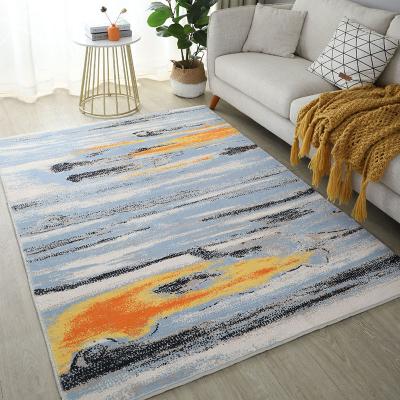 China Nordic Line Washable Pattern Bedroom Rugs And Blankets Living Room Style Blankets Light Luxury Soft Area Fluffy Blankets Te koop