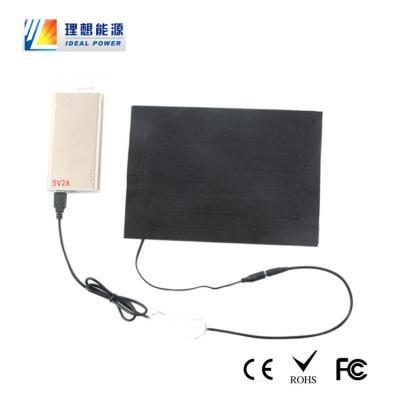 China Clothes Carbon Fiber USB 5V Heated Heating Pad Operated Power Bank For Heated Clothes for sale