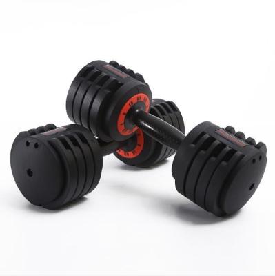 China 2 / Piece Fitness Dumbbell Gym Equipment Dumbbell Rubber Dumbbell for sale