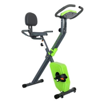 China Factory supply universal mini fitness center exercise bike magnetic vertical folding exercise bike for sale