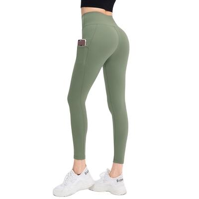 China Leesourcing Eco-friendly Recycled Yoga Breathable High Waisted Women Legging Recycled Yoga Clothes for sale