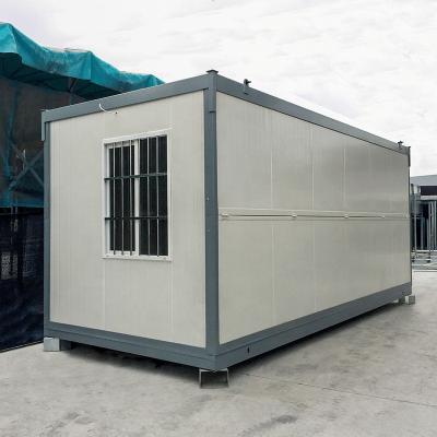 China 20ft Economical portable folding modular Prefabricated steel structure with bathroom and kitchen container house for sale for sale