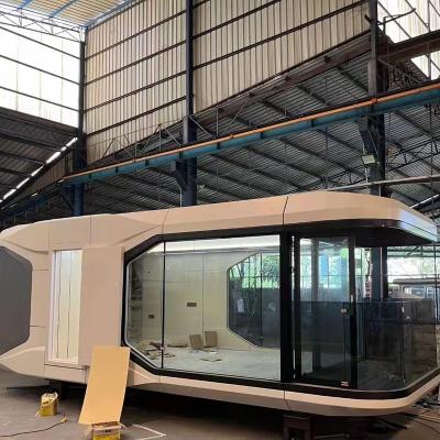 China Steel Structure Prefab Container House Hotel Prefabricated Luxury Prefab Smart Home Camping for sale