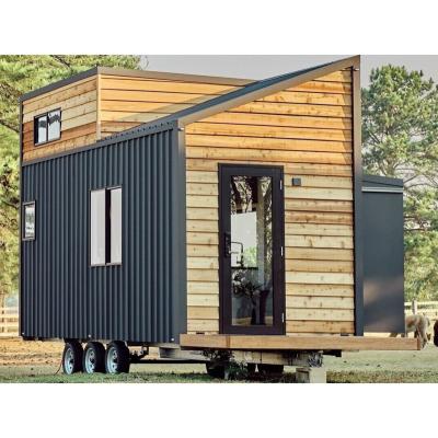 China Modern Tiny Mobile Flat Pack Home Portable Modular Houses Tralier House for sale