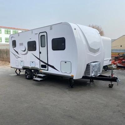 China Modern 	Caravan Camping Trailers OEM Service Steel Fabricated  Camper House for sale