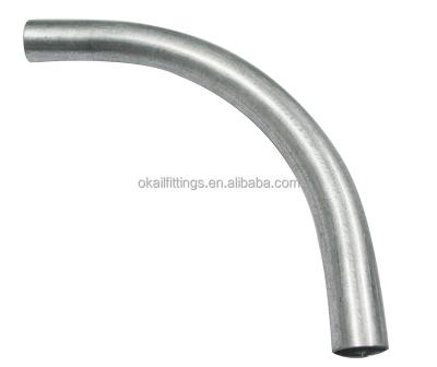 China Steel Hot Dip Galvanized Universal EMT Conduit Elbow ANSI C80.3 UL797 Pipe Fittings Bends for sale