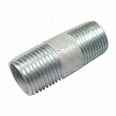 China Extend a length ofthreaded rigid or IMC steel rigid conduit nipple for electrical conduit coupling for sale