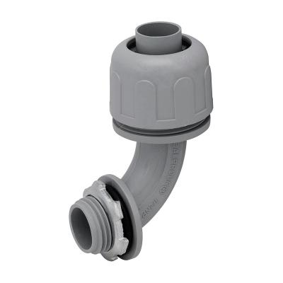 China PVC Waterproof Connector, Non-Metallic, 90 Degree, 1/2