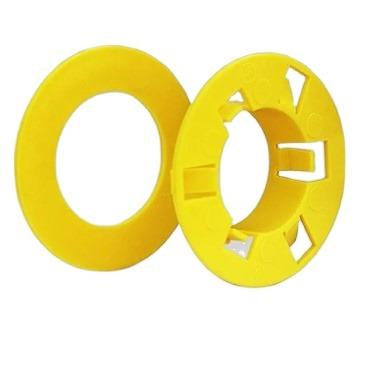 China Connect pipes polypropylene bushing for metal studs - protects wire insulation from abrasion - allows smooth wire pulling - grommet protector for sale