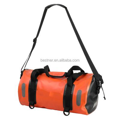 China Water Proof Large Capacity Travel Bag Tarpaulin Roll Sports Gym Outdoor Waterproof Duffel Bag 20L for sale