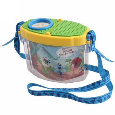 China Toy Riomst Custom Bug Viewer Magnifying Glass Educational Kids Outdoor Exploring Plastic Game Insect Catcher Container Price Ready To Ship for sale