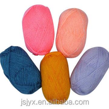 China Anti-pilling acrylic yarn for crochet knitting for sale