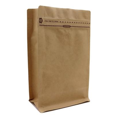 China Security Custom Printing Personalized Packaging Zip Lock Kraft Paper Coffee Summer Sachet With Valve for sale