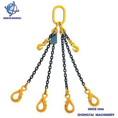 China Luxury G80 Manganese Steel Blackening chain: the blackening treatment specifications are complete, and the production of blackened mang for sale