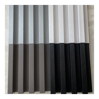 China Waterproof Durable Wpc Interior Wall Flat Fluted Wall Panel Wpc 3D Wall Panel for sale