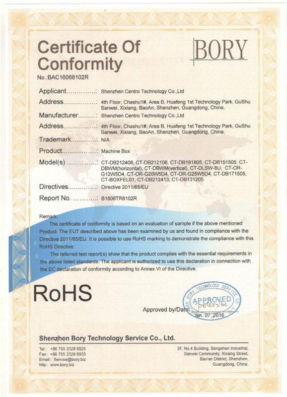 RoHS - Shenzhen Xiantao Technology Co., Ltd.