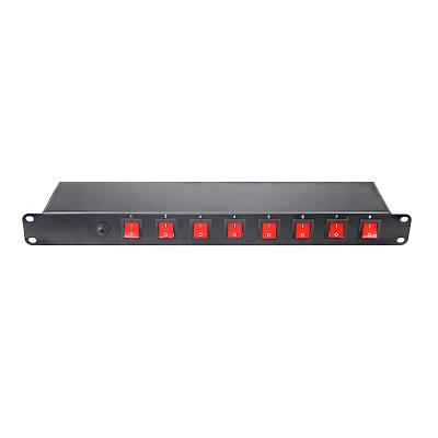 China Industry 19 Inch 10 Outlet 1U Rack Mount PDU Socket SMPS With Different Inverters for sale