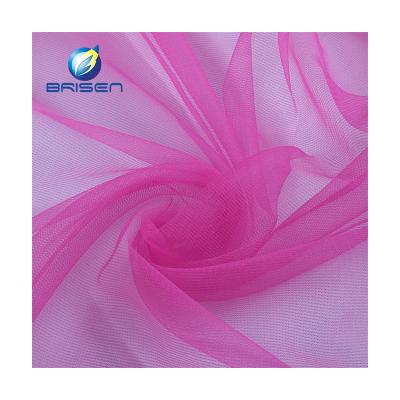 China Colorful Retro Anti-Static Cheap Polyester Tulle Upholstery Fabrics Online Sample for sale