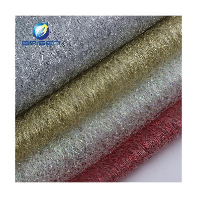 China Breathable 100 Heart Nylon Spider Glitter Tulle Fabrics for sale