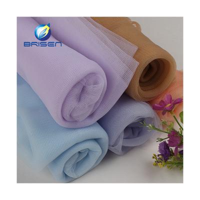 China Wholesale Dekoration Bunte braut 100% polyester tulle stoff antistatic farbstoff for moskito net for sale